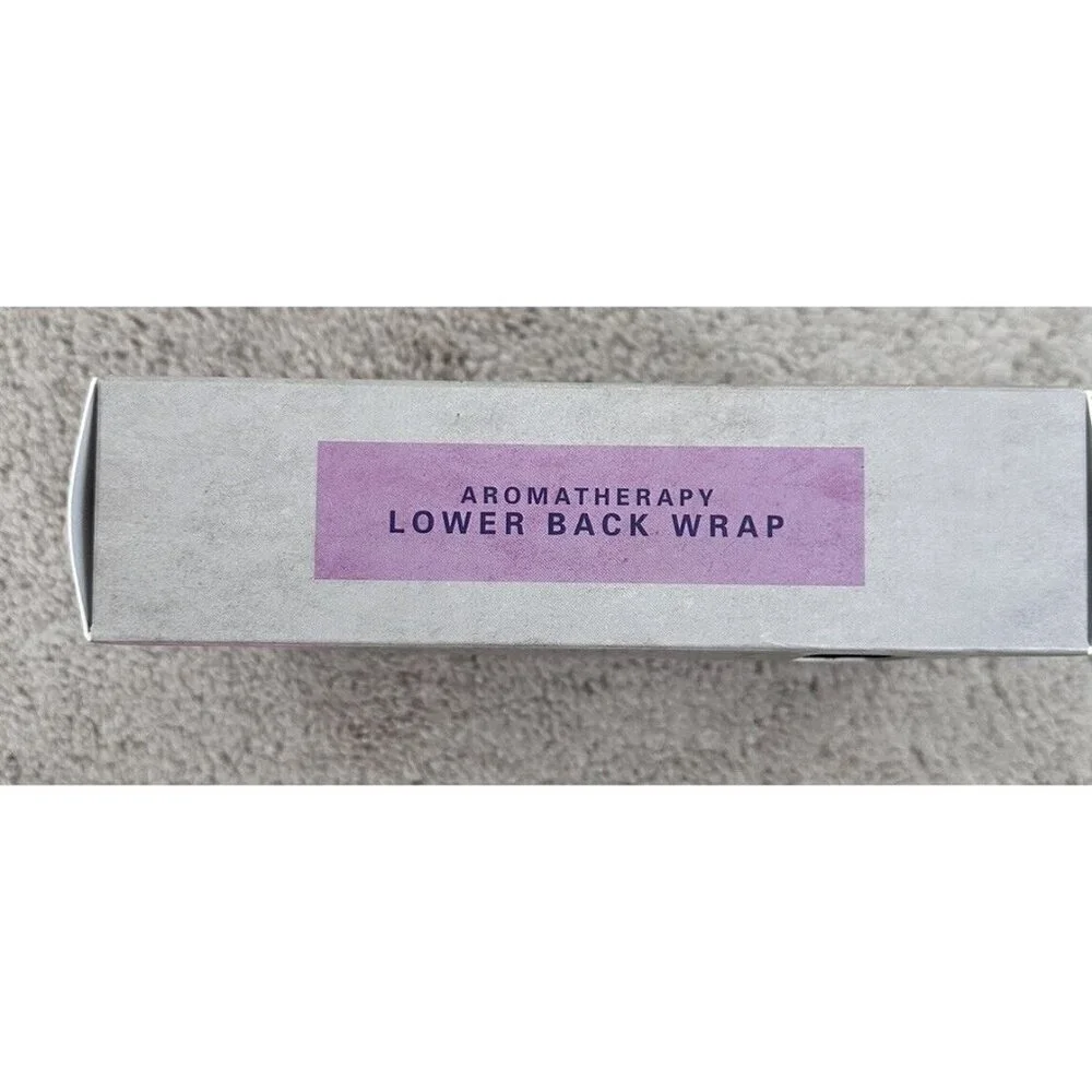 Aromatherapy Lower Back Wrap Microwavable Soothing Moist Heat Reusable Body Care